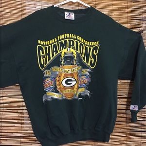 Logo athletic packers pullover